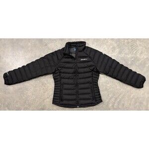 Eddie Bauer First Ascent StormDown 800 Lightweight Puffer Jacket  Black Womens M